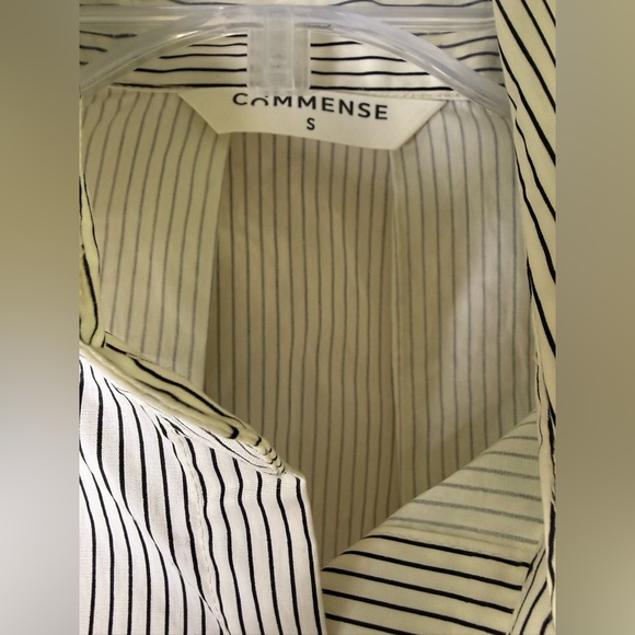 Classic Commense Striped Shirt Dress - Size Small |
100% Cotton - Picture 3 of 5